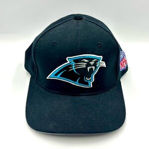 Carolina Panthers Starter Pro Line Strapback Wool Hat Black NFL Cap Vintage 90s